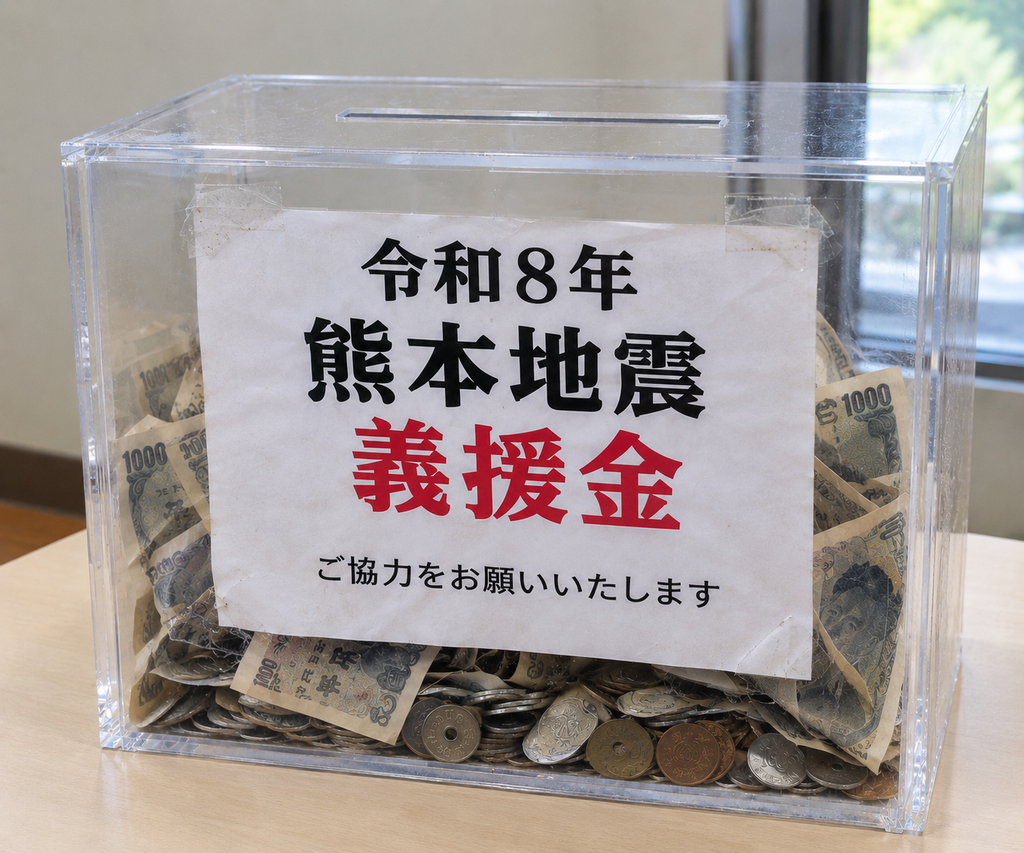 令和8年熊本地震義援金について